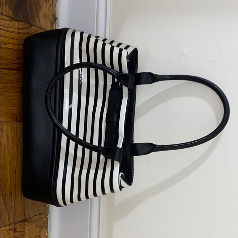 kate space striped bag